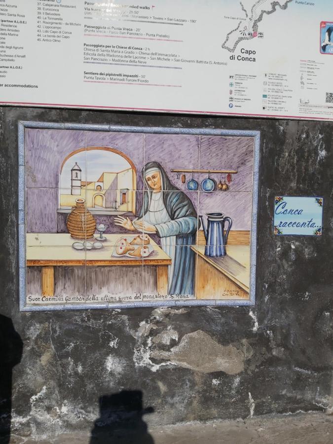 Bilocale Elena 40Mq Apartment Conca dei Marini Luaran gambar